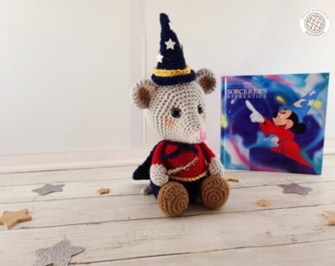 Merlin Pattern Merlin Mouse Magical Crochet Pattern - Etsy