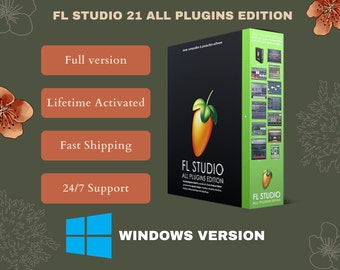 FL Studio 21 All plugins edition For WINDOWS Lifetime Activation - the perfect way to record and create music on your windows.