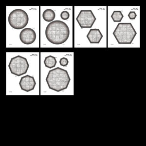 Printable Dungeon Tiles for Dungeons and Dragons - Dnd / Tabletop ...