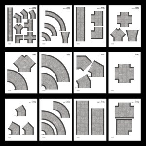 Printable Dungeon Tiles for Dungeons and Dragons - DnD / Tabletop Gaming