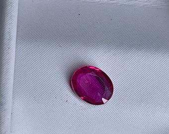 Joli rubis non chauffé 0,16 ct provenance Mozambique