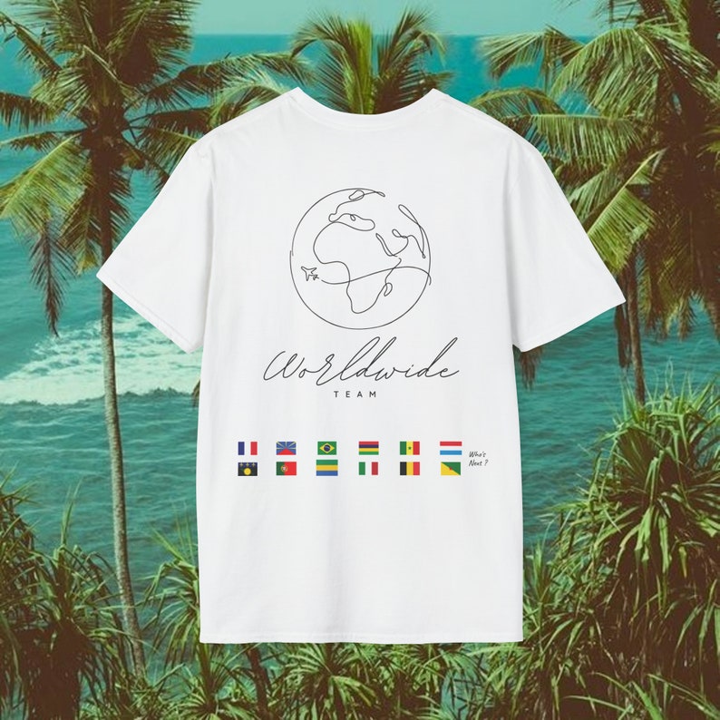 T-Shirt Unisex Worldwide Team : Edition 2024 image 2