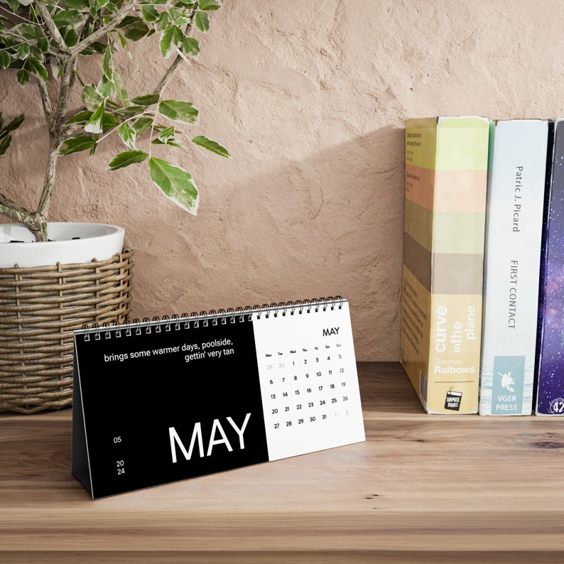 Drake Desk Calendar 2025 for All the Dogs / Slime You Out / Drake