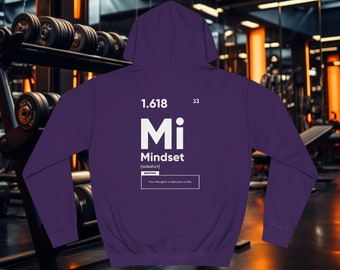 Hoodie Gym Motivation quote/Sweat à capuche salle de sport/Fitness/Mindset/Pour lui/Pour elle/Gym/Impression dos/Fitgirl/Pull sport