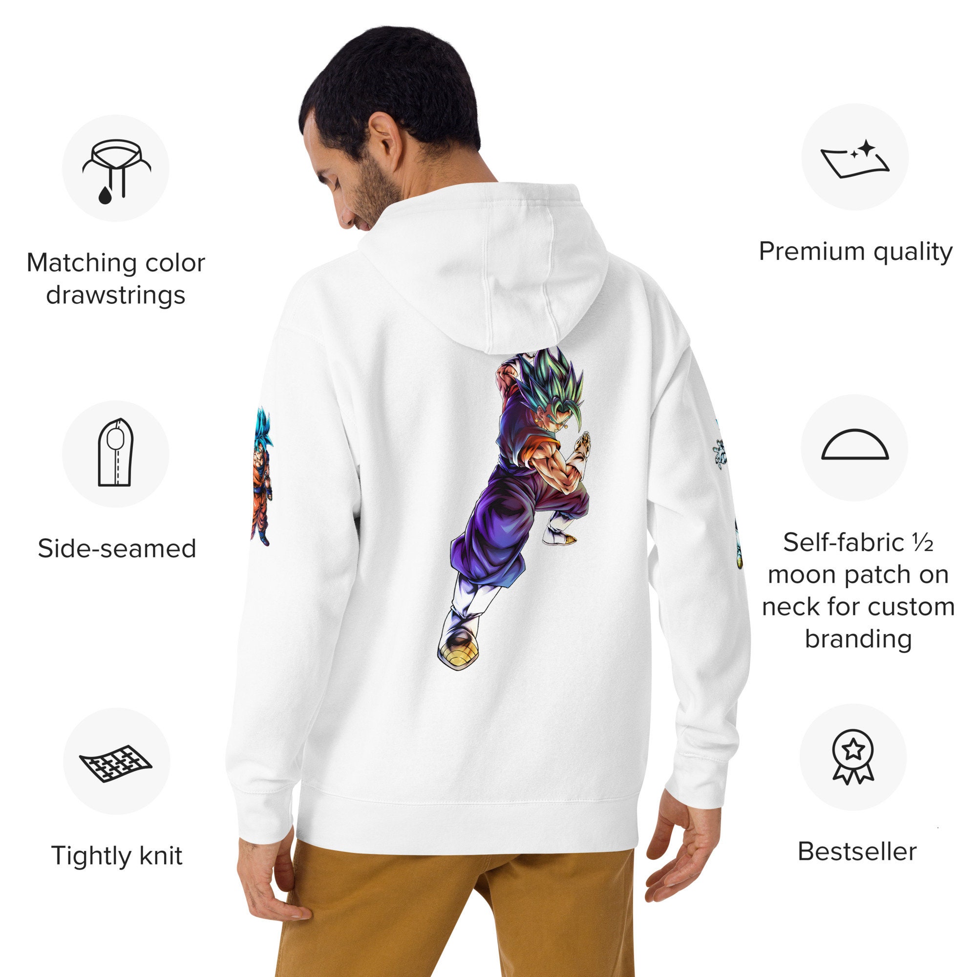 Gogeta Hoodie Etsy Singapore