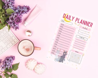 Sailor Moon Planner Printable | Daily Planner PDF | Weekly Planner PDF | Monthly Planner PDF | Minimalistic, Daily Reflection Planner