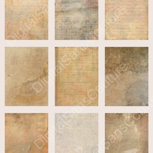 Autumn Junk Journal Digital Paper Pack Printable Scrapbooking Ephemera ...