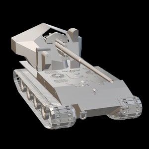 25 Different Tanks, STL File, Pack of 25, 3D Model, 3D Printer, STL Files,Printable File, Model, 3d Print Stl,Estlcam,Stl.Military Vehicle image 8