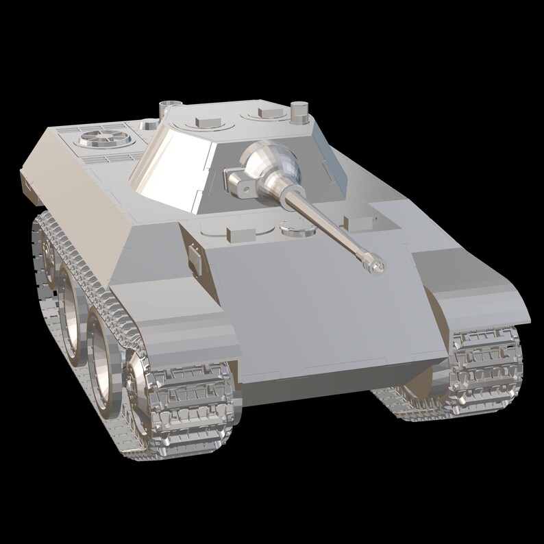 May include: A gray model of a tank with a long barrel and tracks. The tank is made of plastic and is a toy.