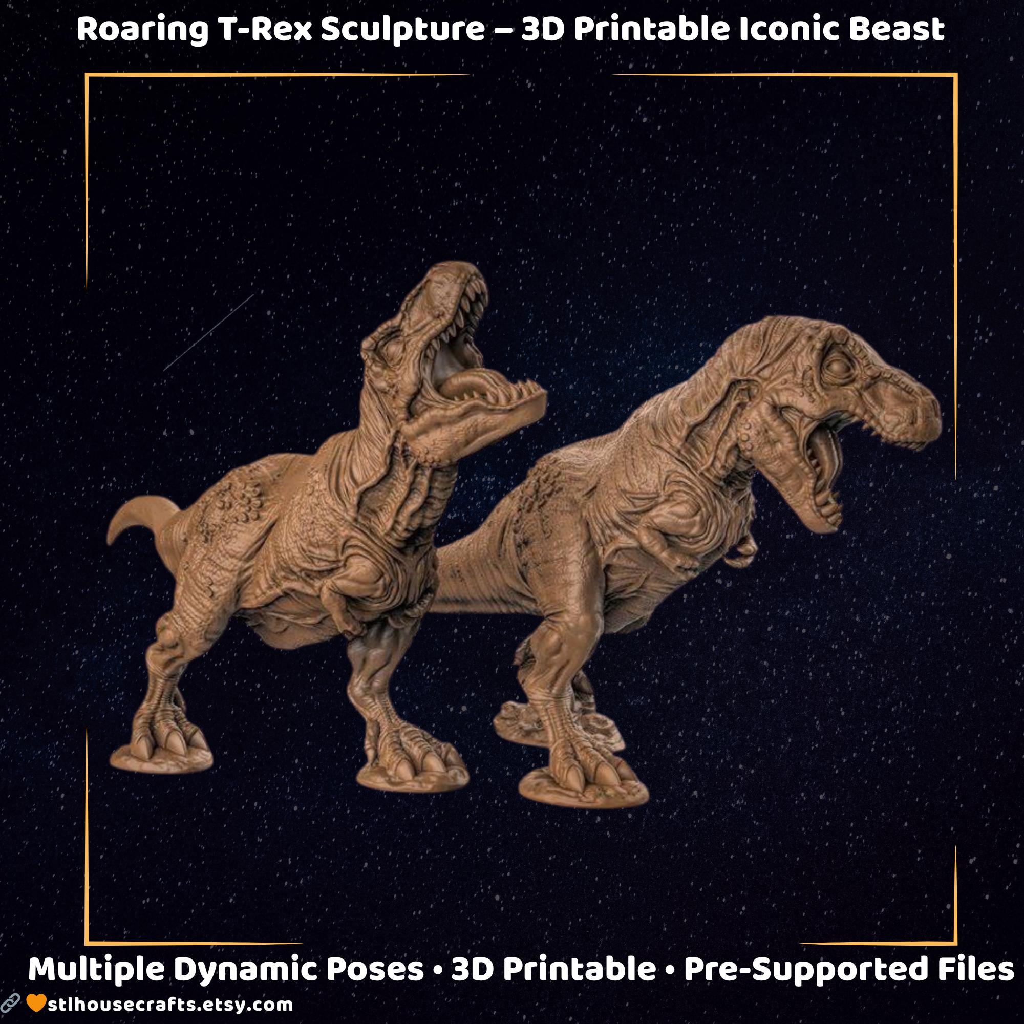 3d printed t rex - Etsy 日本