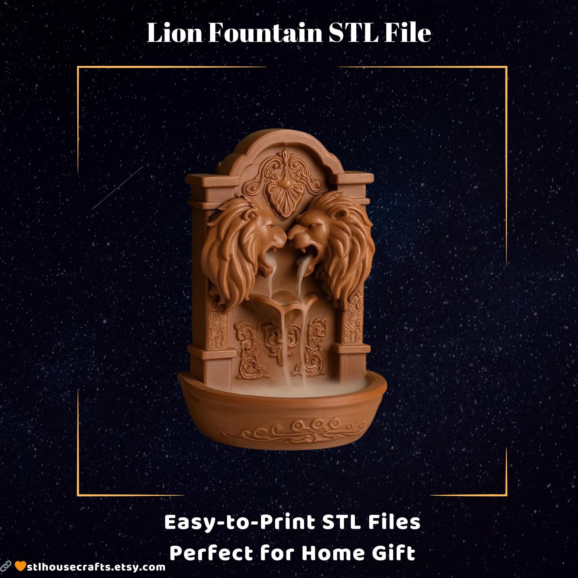 Lion head fountain - Etsy 日本