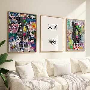 Kaws Tapestry Etsy New Zealand