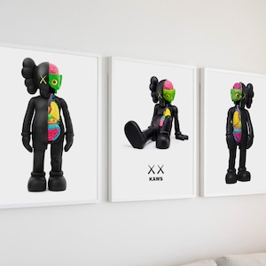 Kaws Skeleton - Etsy