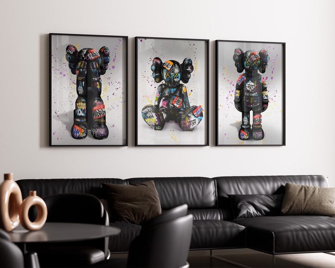 MEDICOM TOY - Kaws Tokyo First Poster ポスター 3点セット KAWS TOKYO FIRST BE@RBRICKS and Figures Release | Hypebeast