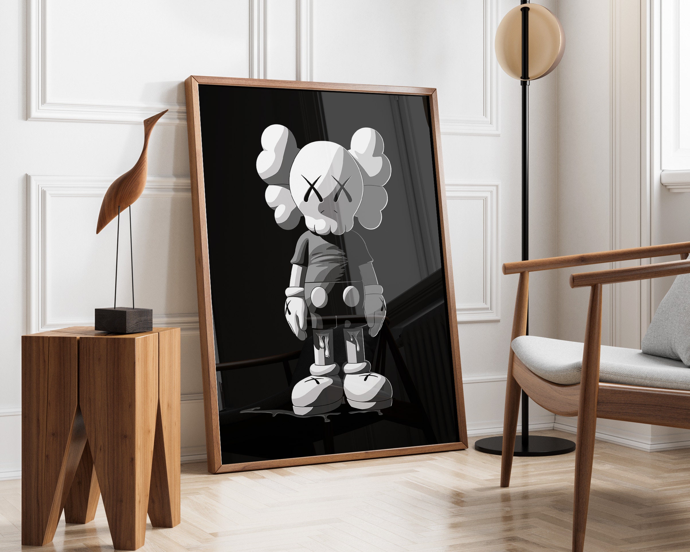 キム様 　絵画3点セット Kaws Poster Set of 3, Printables Minimalist Hypebeast Kaws