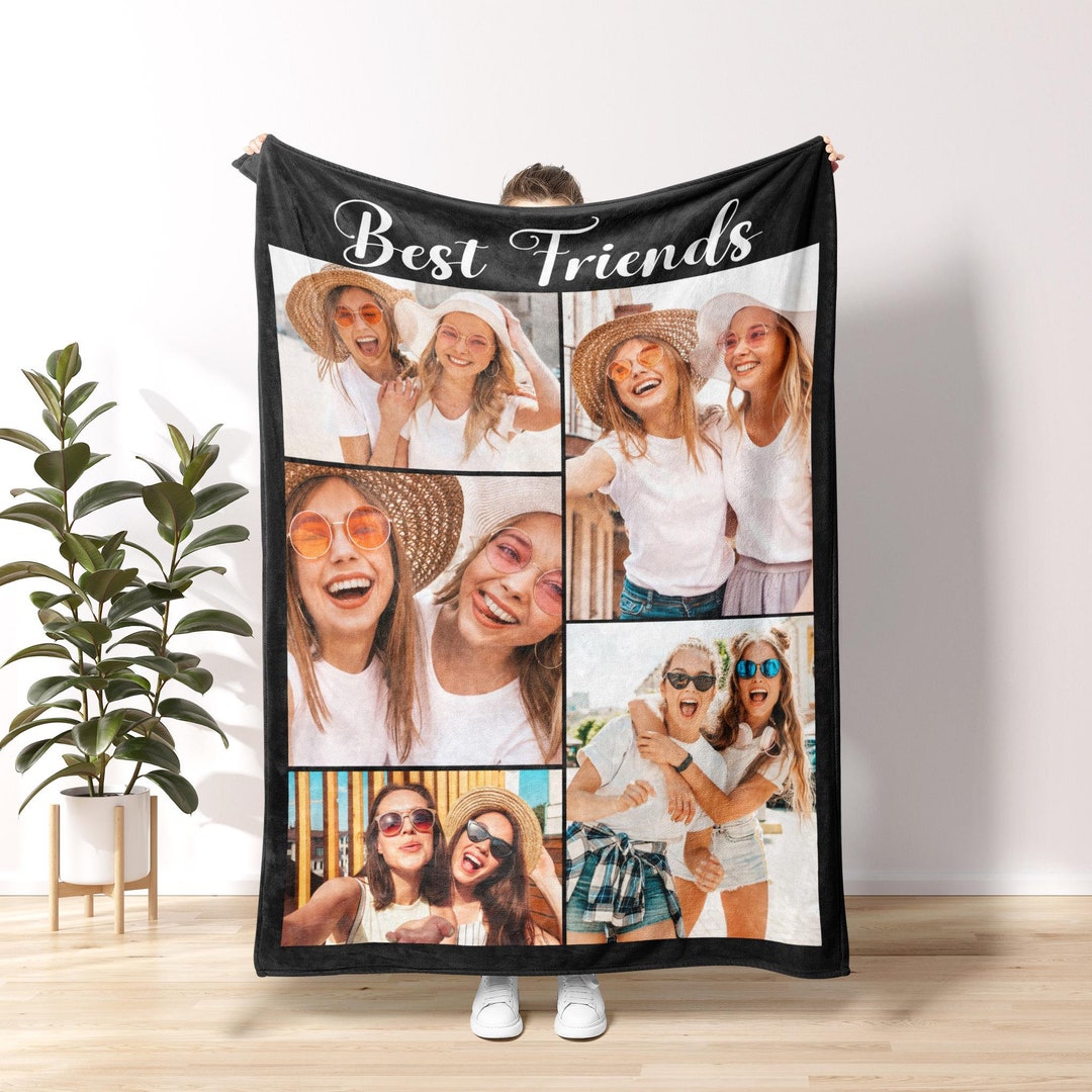 Personalized Best Friends Conversation Blanket - Up To 6 Bestie - Best Gift For Friends/Bestie