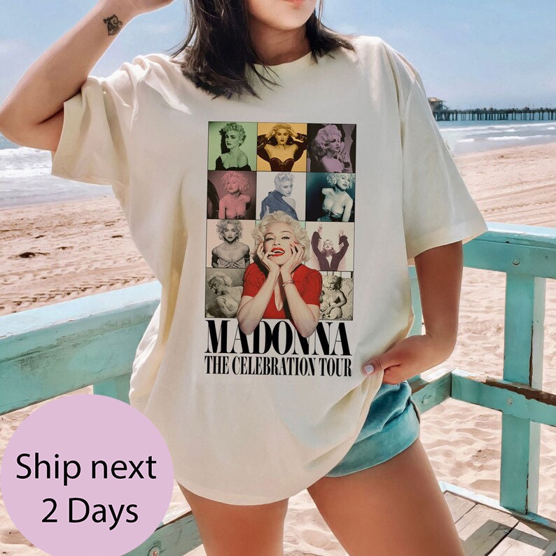 Madonna Tour T Shirt   Etsy