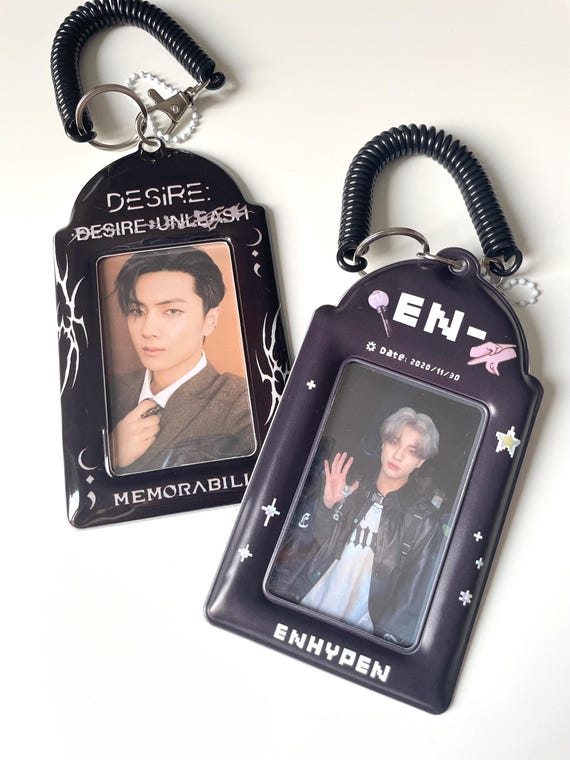 KPOP Boy Group Photocard Holders | EN- | Photocard Display - Etsy