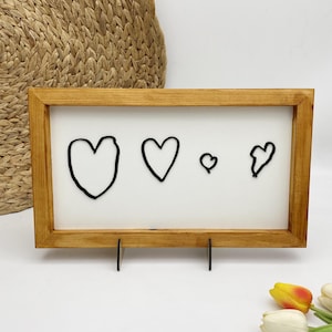 Personalized sign from handwriting| Laser cut handwriting sign|  3D I Love You Cutouts from Your Handwriting| Hand-Drawn Handwritten Note