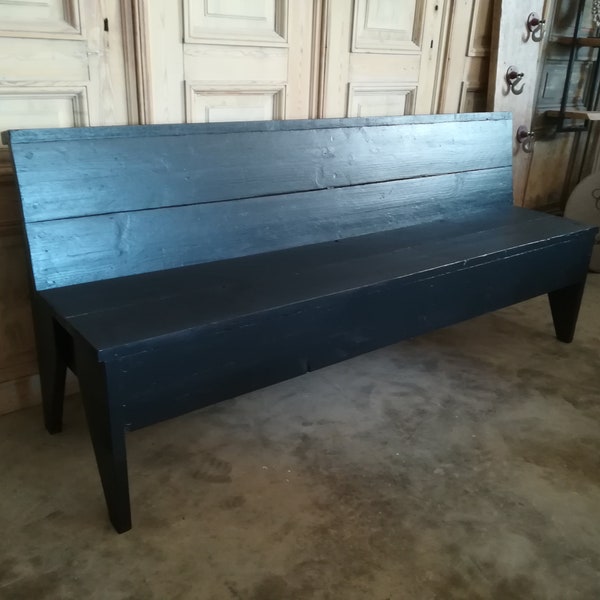 Banc en bois vintage, fait de bois vintage