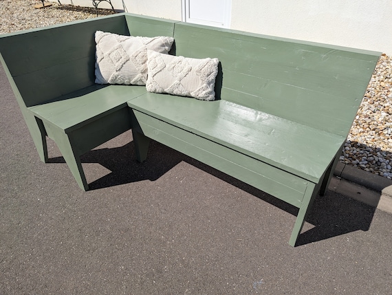 Vintage wooden bench, all colors are possible