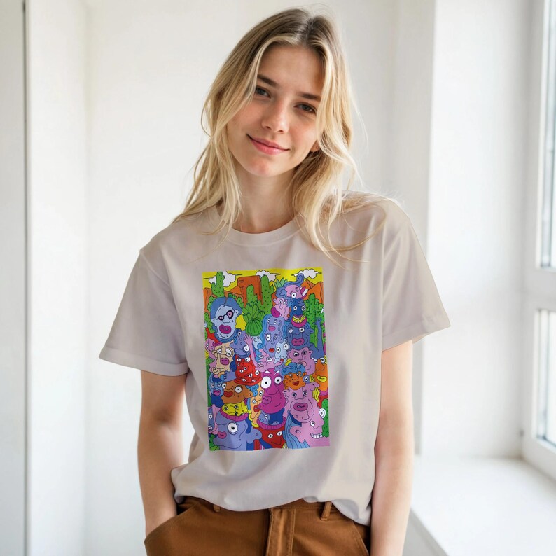 Burning Man by Hot Toasty - T-shirt ras du cou unisexe classique | Gildan® 64000 image 5