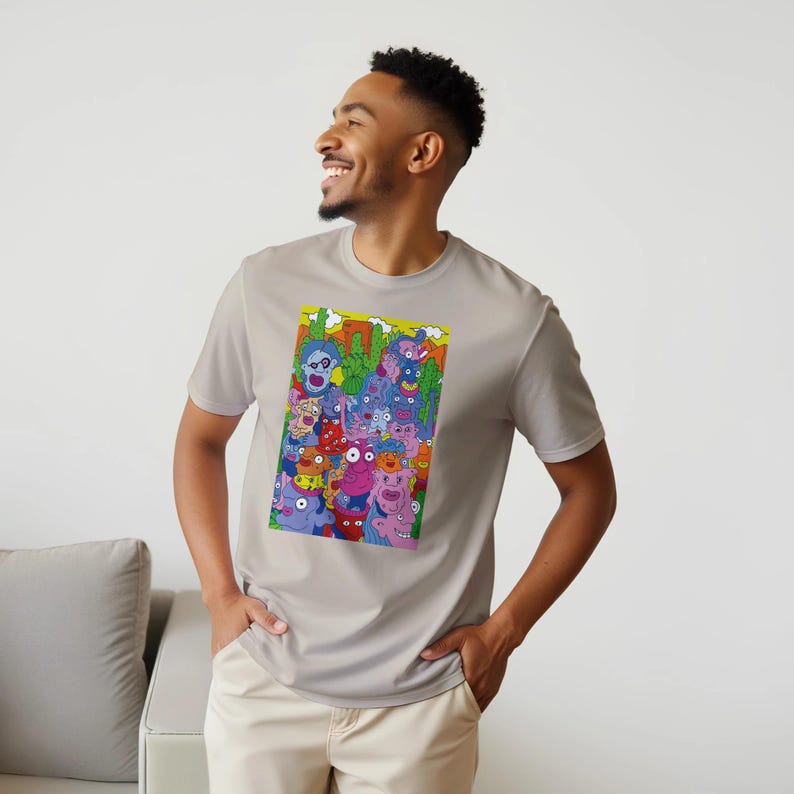 Burning Man by Hot Toasty - T-shirt ras du cou unisexe classique | Gildan® 64000 image 2