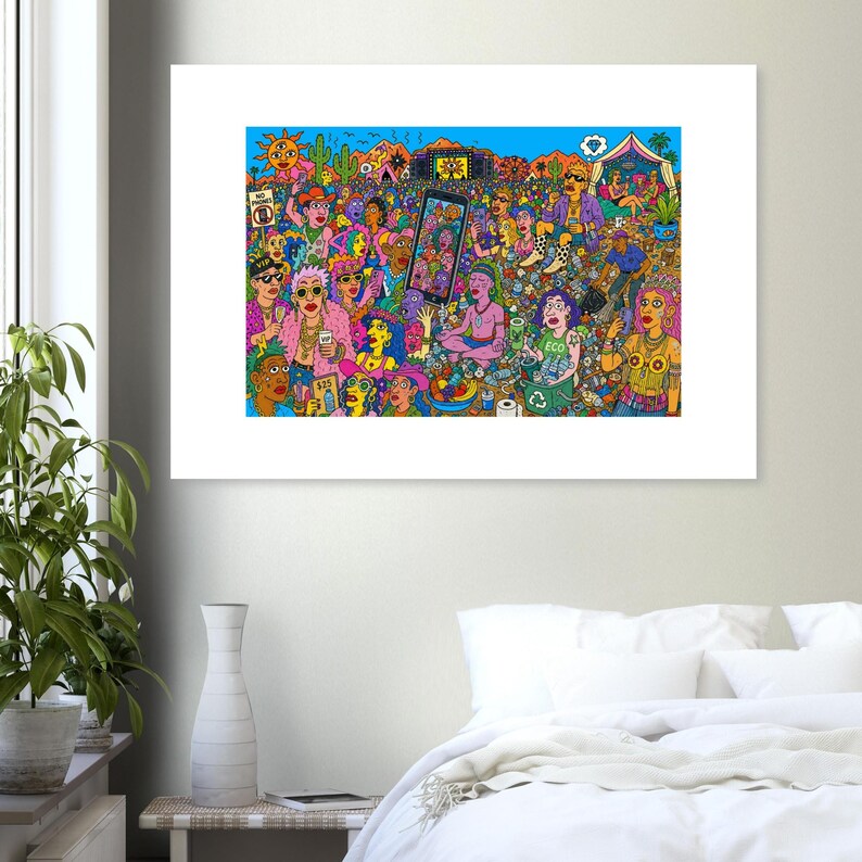 Coachella week 1 - :) Premium Matte Paper Poster A0 (84.1 x 118.9 cm) image 5