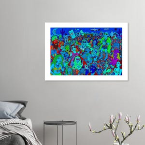 Coachella By night - Fine Art Poster 70x100 cm / 28x40″ image 3