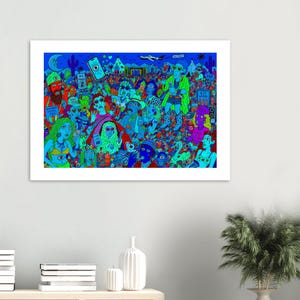 Coachella By night - Fine Art Poster 70x100 cm / 28x40″ image 5