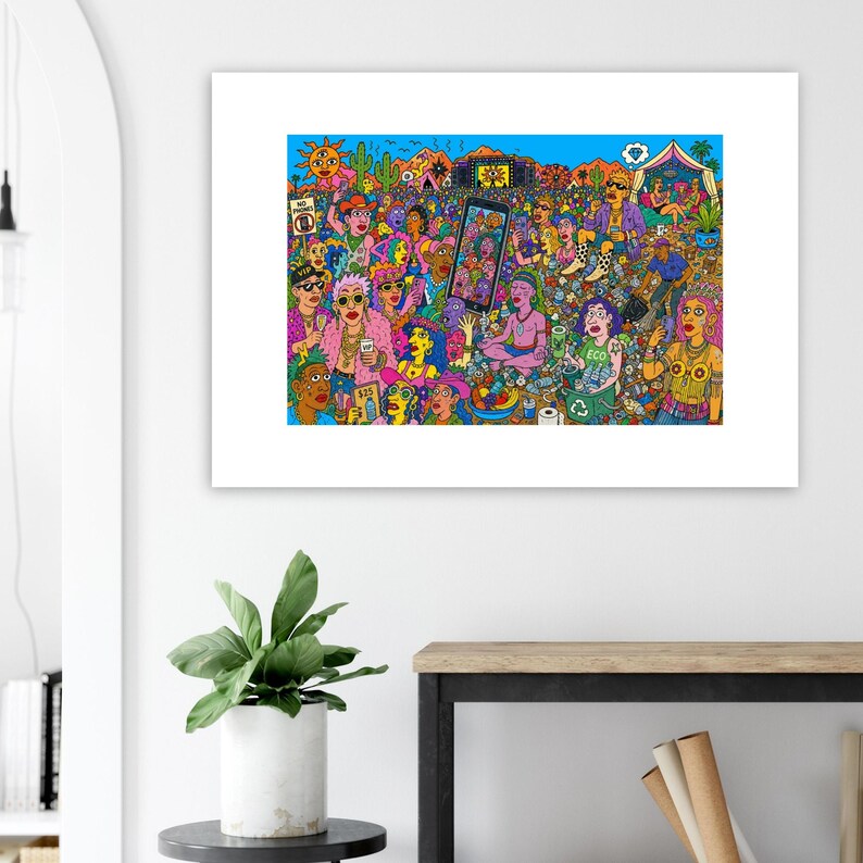 Coachella week 1 - :) Premium Matte Paper Poster A0 (84.1 x 118.9 cm) image 2