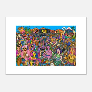 Coachella week 1 - :) Premium Matte Paper Poster A0 (84.1 x 118.9 cm) image 4