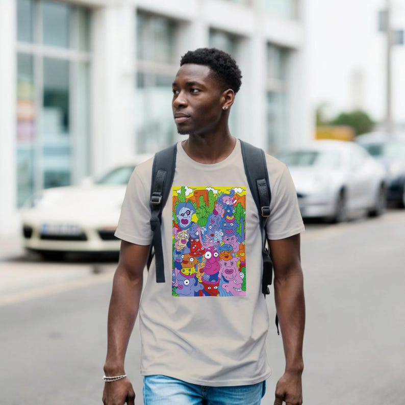 Burning Man by Hot Toasty - T-shirt ras du cou unisexe classique | Gildan® 64000 image 9