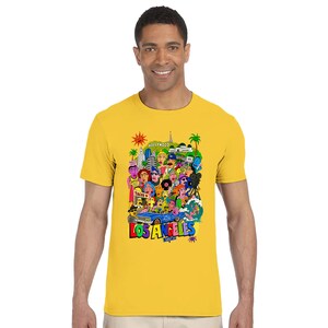 Los Angeles by Hot Toasty Classic Unisex Crewneck T-shirt | Gildan® 64000 image 2