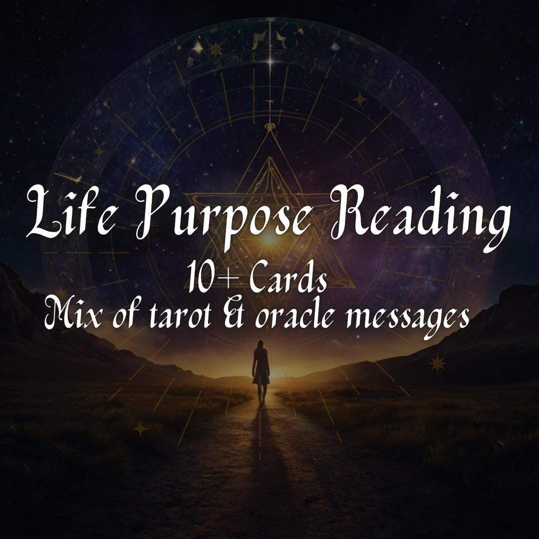 Life Purpose Reading | in Depth Tarot & Oracle Reading for Your Life's ...