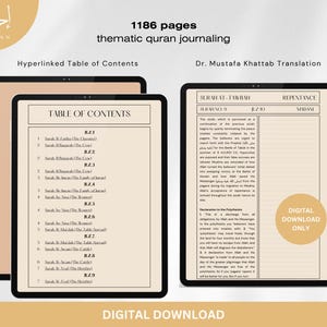 Koran-Zeitschrift Juz 1-30 – Englische thematische digitale Zeitschrift (PDF) Bild 5