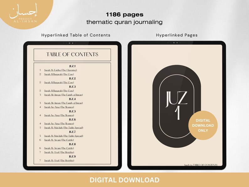 Koran-Zeitschrift Juz 1-30 – Englische thematische digitale Zeitschrift (PDF) Bild 6