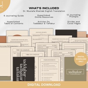 Koran-Zeitschrift Juz 1-30 – Englische thematische digitale Zeitschrift (PDF) Bild 2