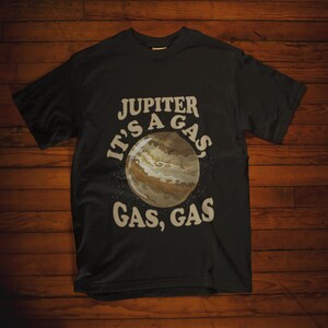 Jupiter Gas Planeten T-Shirt, NASA Astronomie Shirt, Weltraum Anime Tshirt, Unisex Grafik T-Shirt, Planeten Liebhaber Geschenk