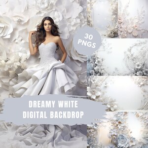 White Floral Wedding Backdrop,Maternity Photo Editing,Peach Soft Fine Art Backdrop,Overlay Photography,Digital Background,Photoshop Textures