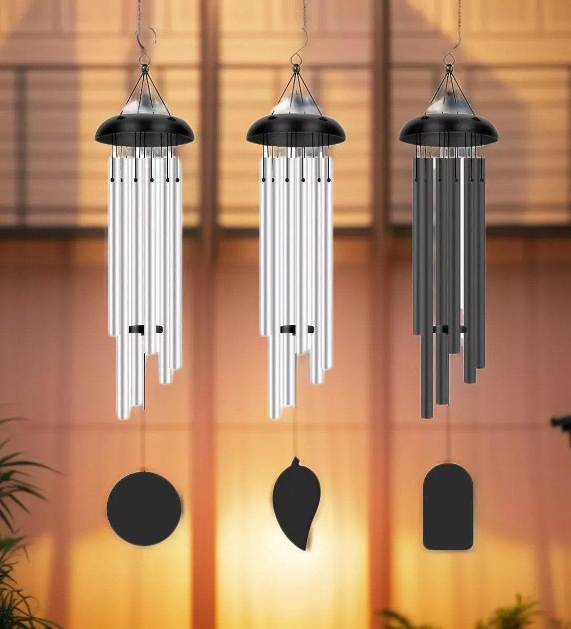 In loving memory wind chimes outdoor wind chimes hanging bells etsy
