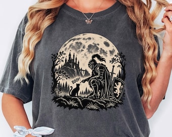 Knight Cat Boop T-shirt, Comfort Colours Shirt, Medieval Funny Tee, Cat Lover Tshirt, Fantasy Top, Gothic Gift, Boop T-shirt