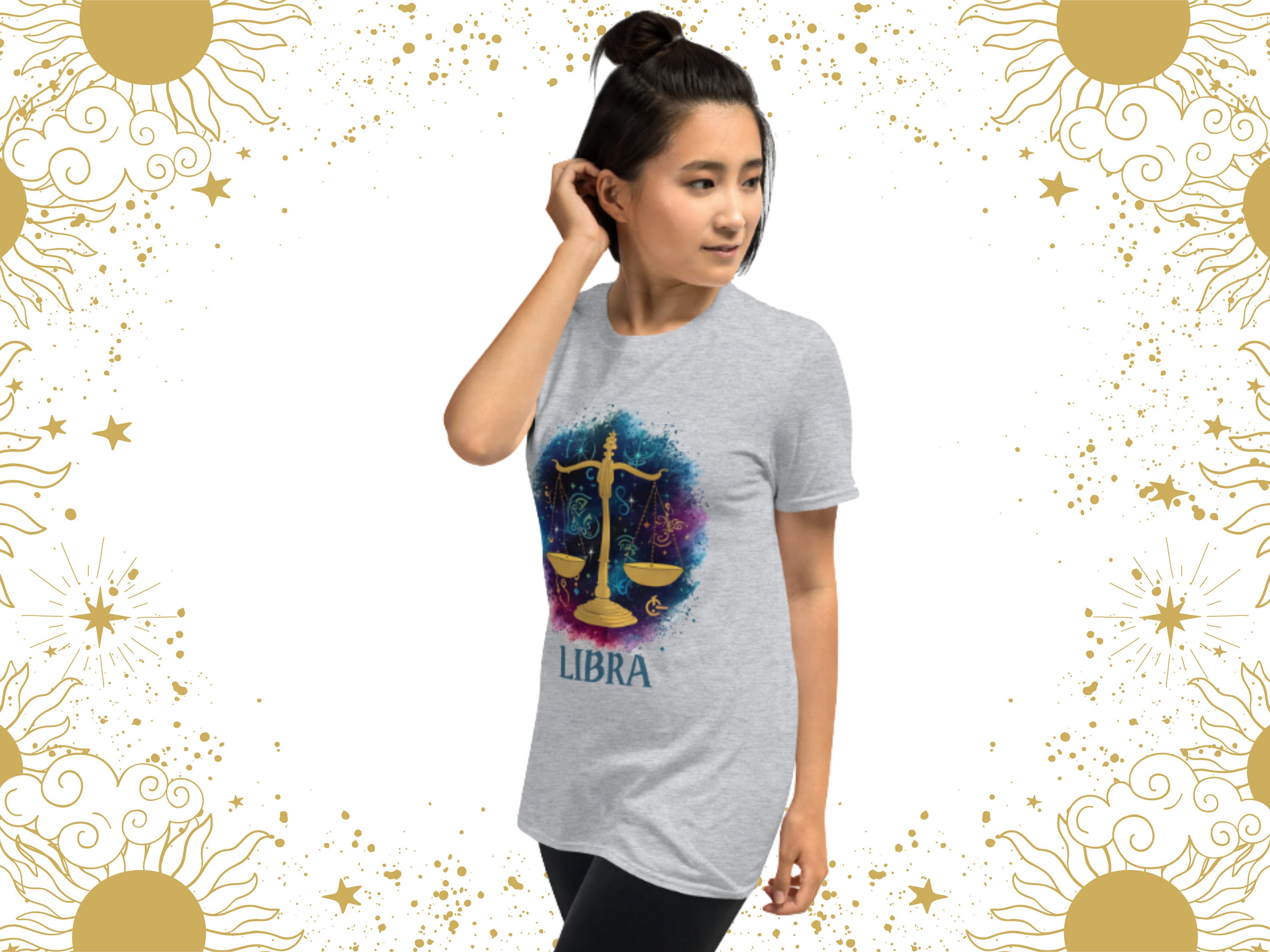 Libra T-shirt Zodiac Star Sign T Shirt Horoscope Tshirt Astrology Shirt ...