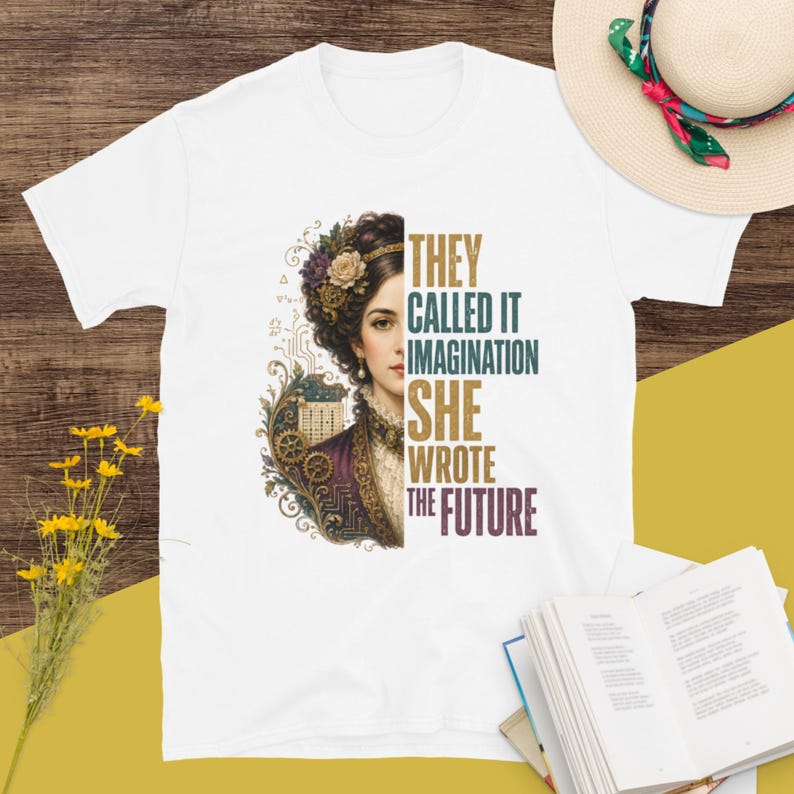 ada computer science Images High Quality Grahic Ada Lovelace Feminist T-shirt Strong Women in STEM Shirt Computer ...