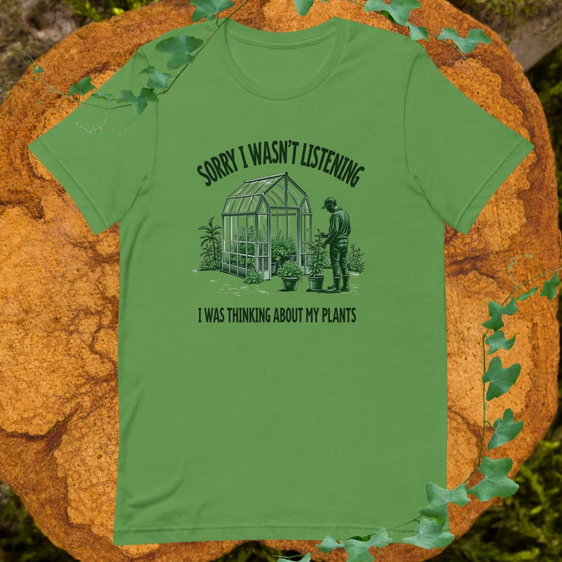 Funny Plant Dad Shirt Mens Gardening Tshirt Plant Enthusiast T-shirt Mens Gift For Gardener Funny Greenhouse Tee