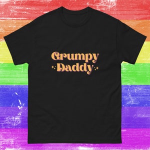 Gay Pride-t-shirt för homosexuell pappa, rolig pappa, gay pride-t-shirt, gåva för äldre man, pappa, björn