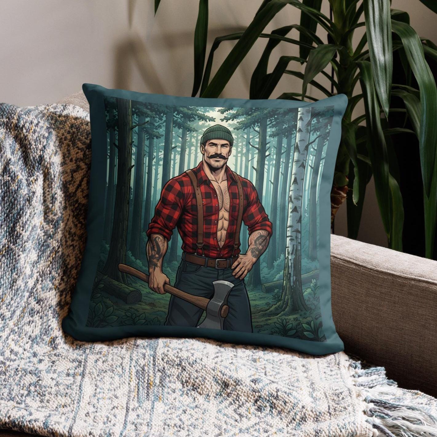 レア　tom of finland コラボ　クッションカバー Tom Finland Pillow - Etsy