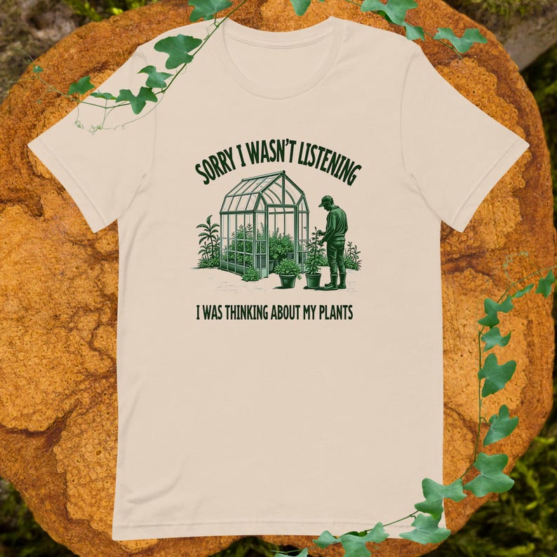 Funny Plant Dad Shirt Mens Gardening Tshirt Plant Enthusiast T-shirt Mens Gift For Gardener Funny Greenhouse Tee