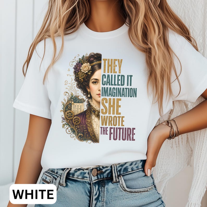 ada computer science Images High Quality Grahic Ada Lovelace Feminist T-shirt Strong Women in STEM Shirt Computer ...