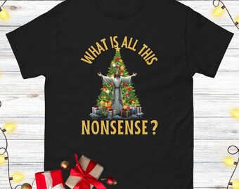 Funny Jesus Shirt Funny Christmas Tshirt Novelty Christmas T-shirt Christmas Jesus Christ Tee